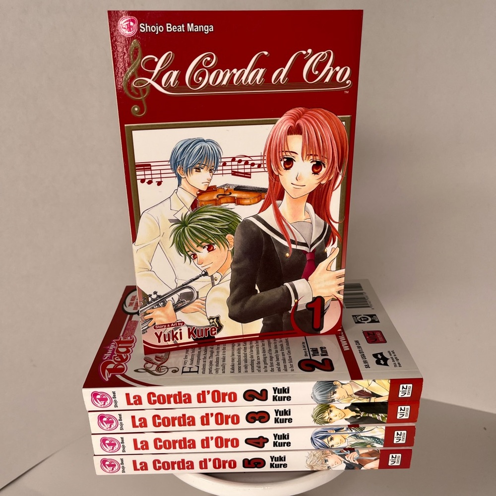SHOJO BEAT MANGA La Corda D’Oro Books Volumes 1-5 Graphic Novels